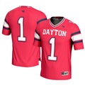 #1 Dayton Flyers Football Jersey – Red product image 1, provided for visual reference and product detail review