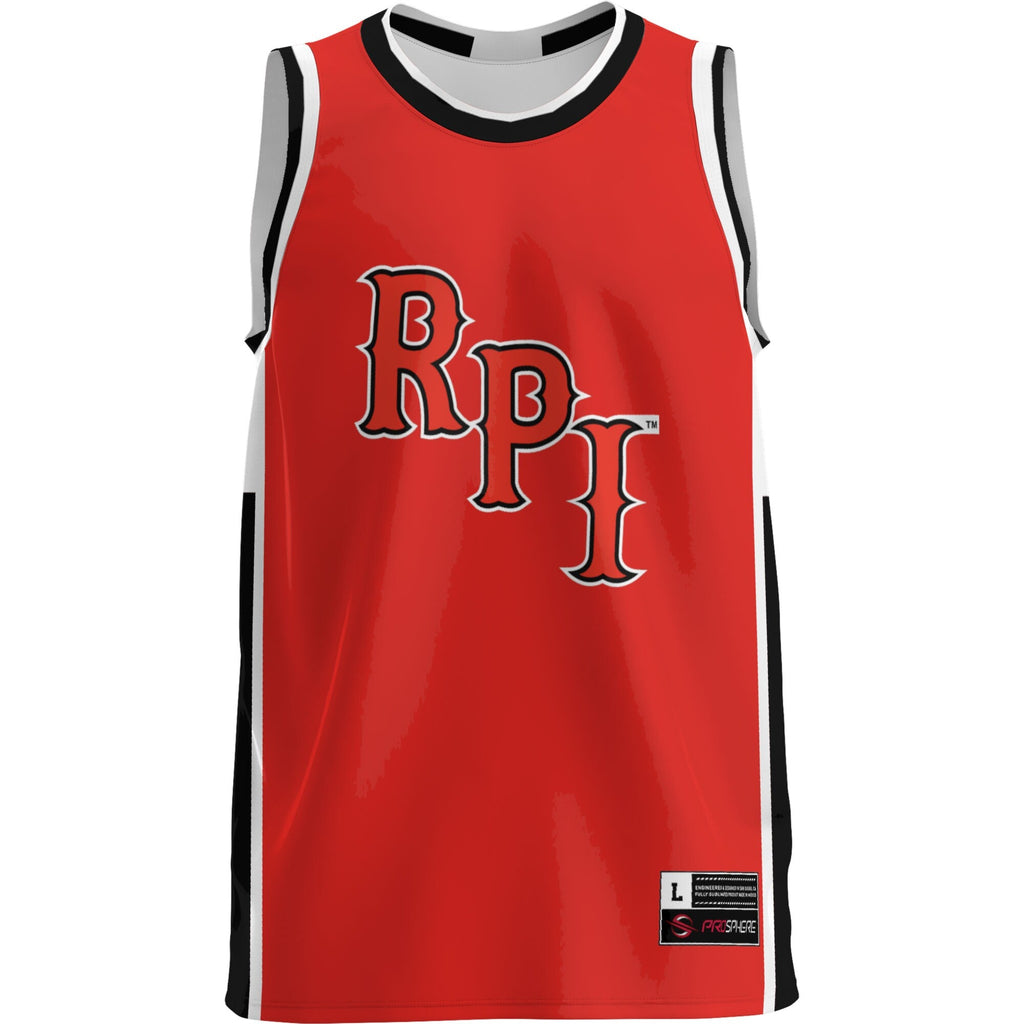Rensselaer Polytechnic Institute Engineers Lightweight Basketball Jersey - Red product image 3, provided for visual