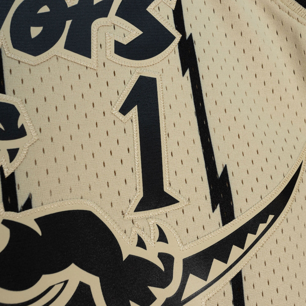 Toronto Raptors Tracy McGrady 1998 Swingman Jersey - Khaki product image 5, provided for visual reference and product detail