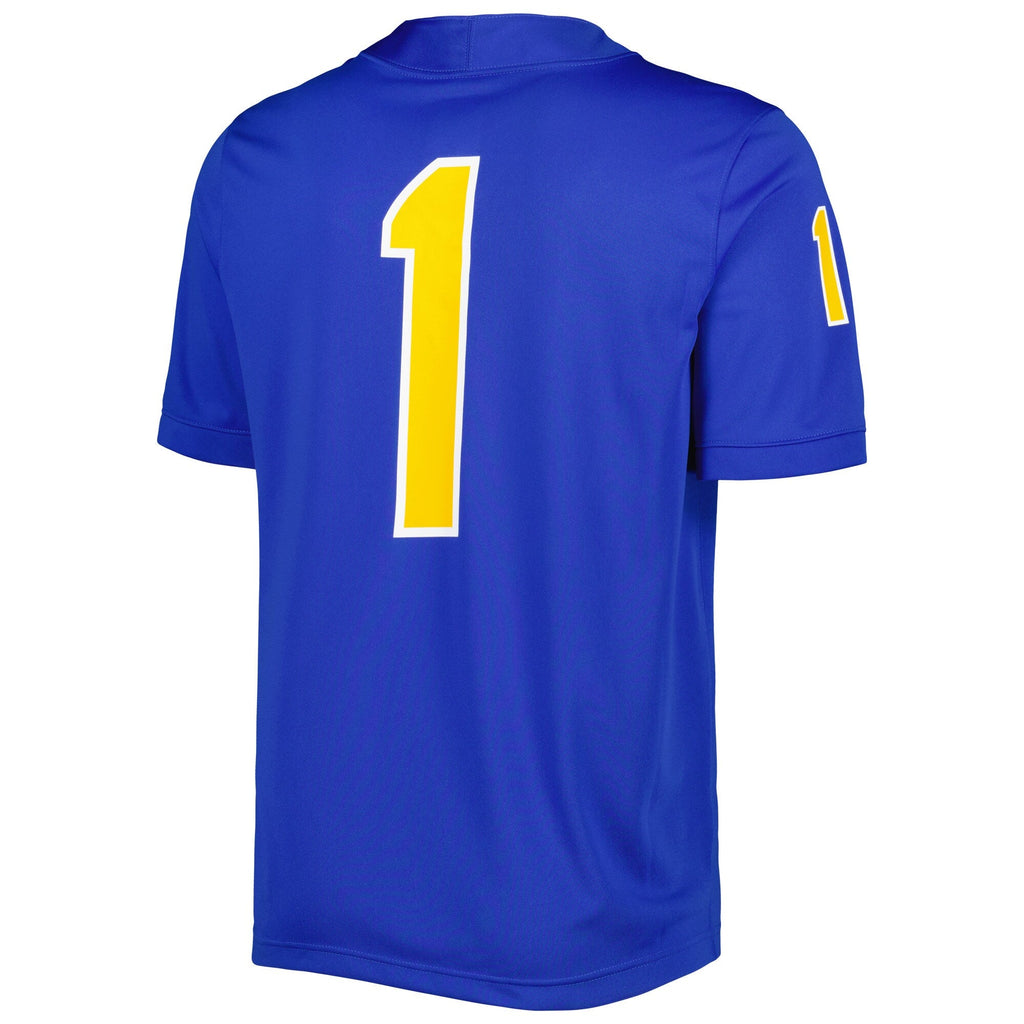 #1 Pitt Panthers Untouchable Football Jersey - Royal product image 4, provided for visual reference and product detail review