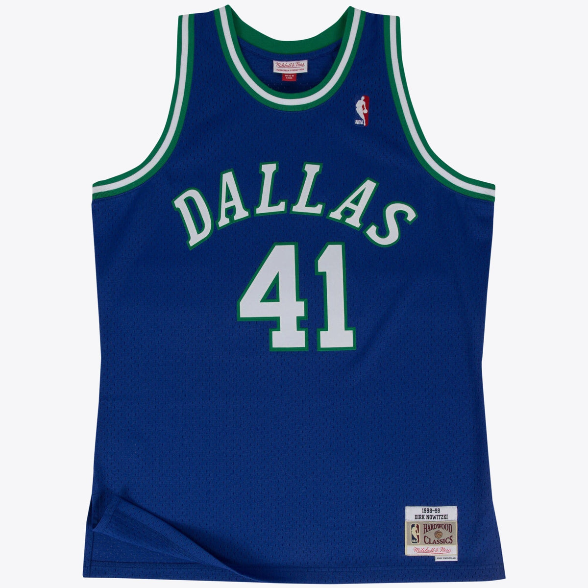 Dallas Mavericks Swingman Jersey Road Dirk Nowitzki 1998-99 product image 1, provided for visual reference and product