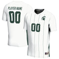Michigan State Spartans NIL Pick-A-Player Soccer Jersey - White product image 1, provided for visual reference and product
