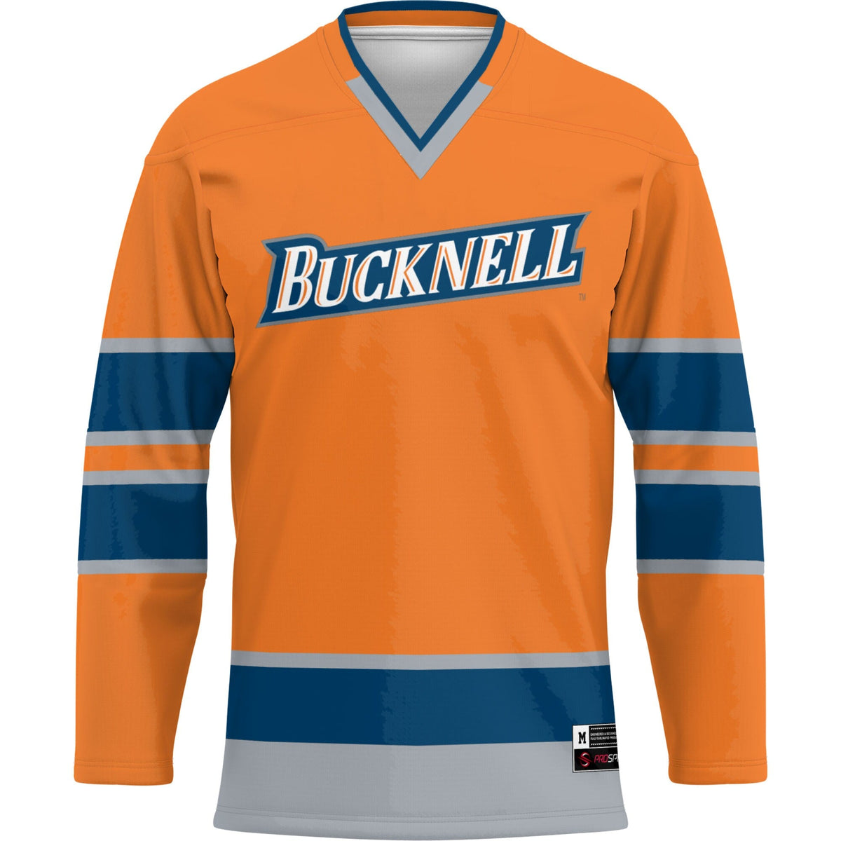 Bucknell Bison Hockey Jersey - Blue product image 3, provided for visual reference and product detail review
