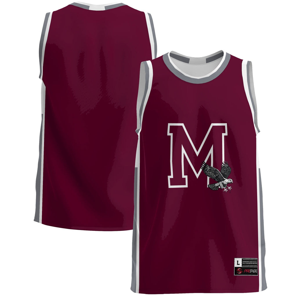 Maryland Eastern Shore Hawks Lightweight Basketball Jersey - Maroon product image 1, provided for visual reference and