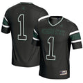 #1 Michigan State Spartans Endzone Football Jersey - Black product image 1, provided for visual reference and product detail