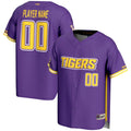 LSU Tigers NIL Pick-A-Player Lightweight Baseball Jersey - Purple product image 1, provided for visual reference and product