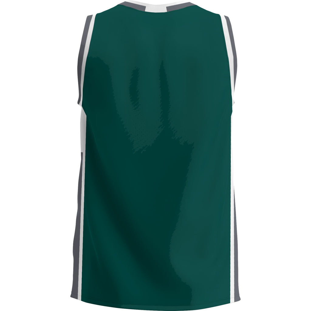 JU Dolphins Lightweight Basketball Jersey - Green product image 4, provided for visual reference and product detail review