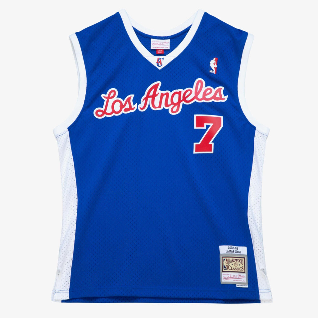 Los Angeles Clippers Swingman JerseyLamar Odom 2002-03 product image 1, provided for visual reference and product detail