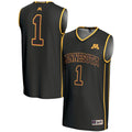 #1 Minnesota Golden Gophers Lightweight Basketball Jersey - Black product image 1, provided for visual reference and product