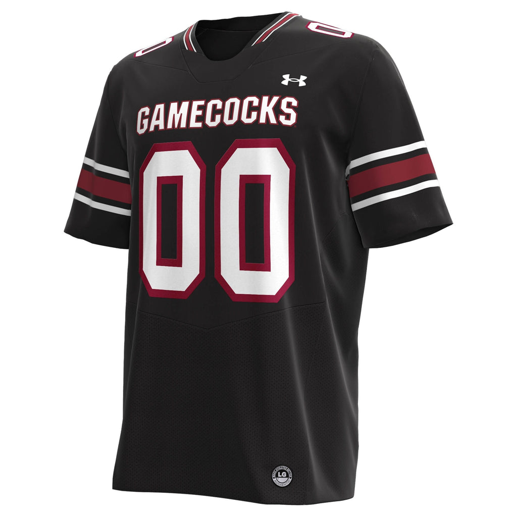 South Carolina Gamecocks Custom Replica Football Jersey - Black product image 3, provided for visual reference and product