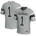 #1 Colorado Buffaloes Endzone Football Jersey - Gray product image 1, provided for visual reference and product detail review
