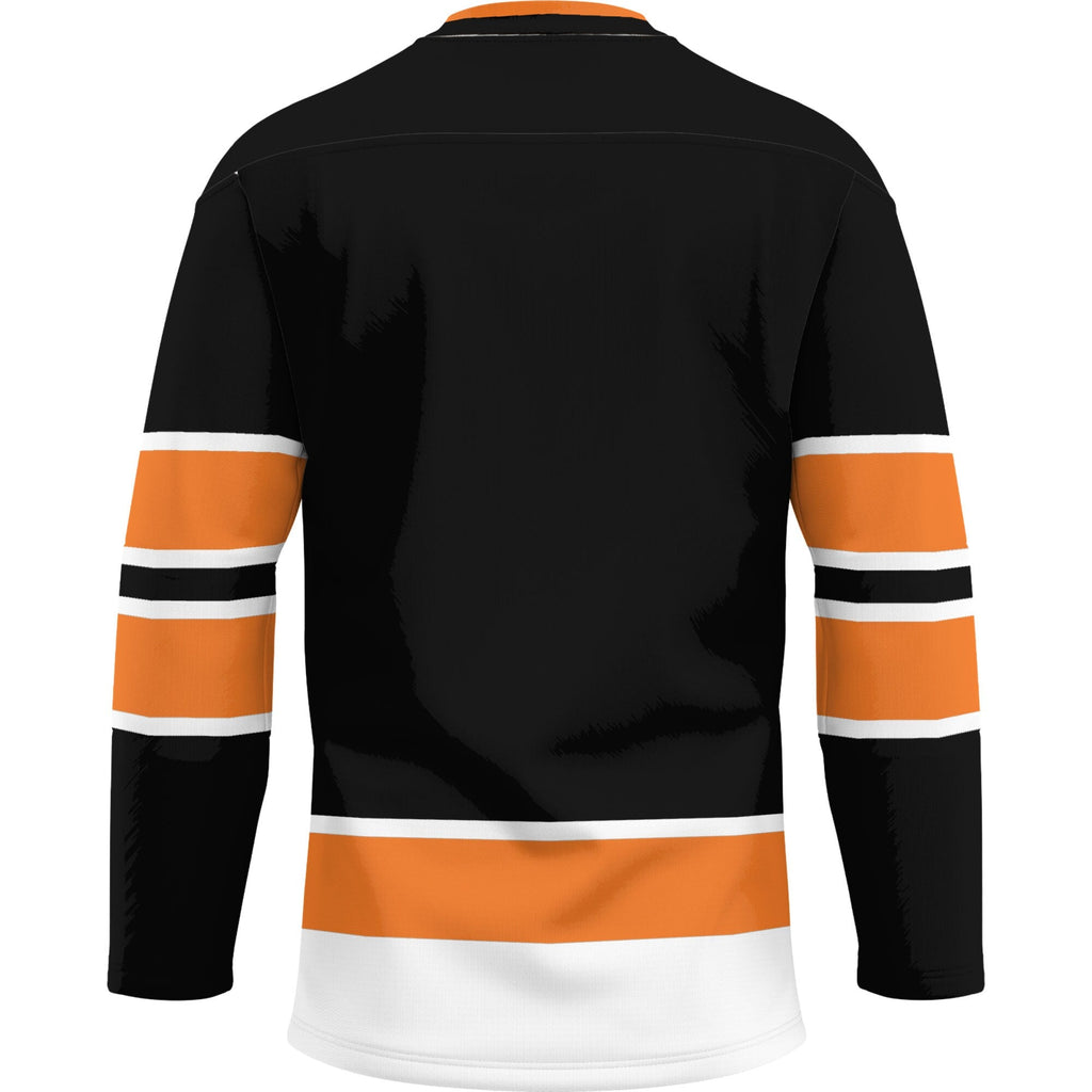 Findlay Oilers Hockey Jersey - Black product image 4, provided for visual reference and product detail review