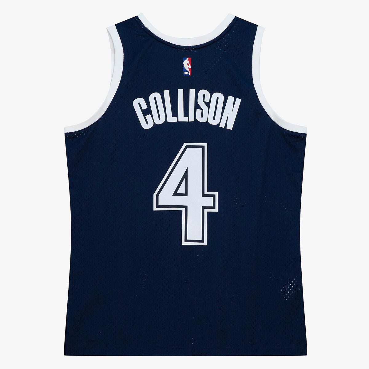 Oklahoma City Thunder Nick Collison 2015 Alternate Authentic Jersey - Ash Blue product image 4, provided for visual