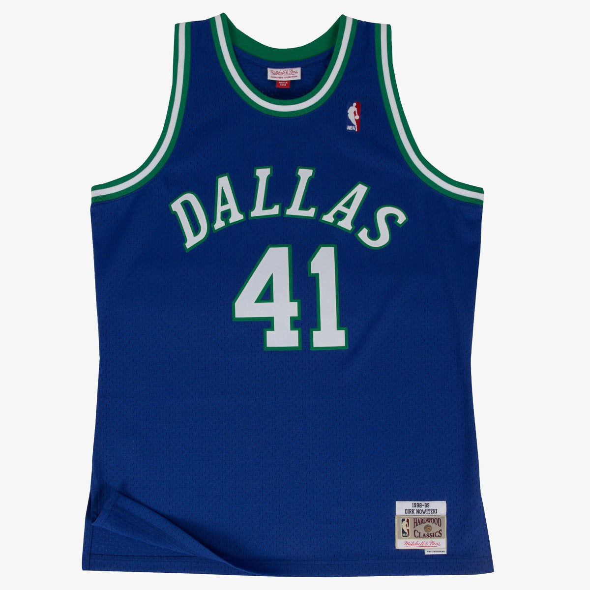 Dallas Mavericks Swingman Jersey Road Dirk Nowitzki 1998-99 product image 2, provided for visual reference and product