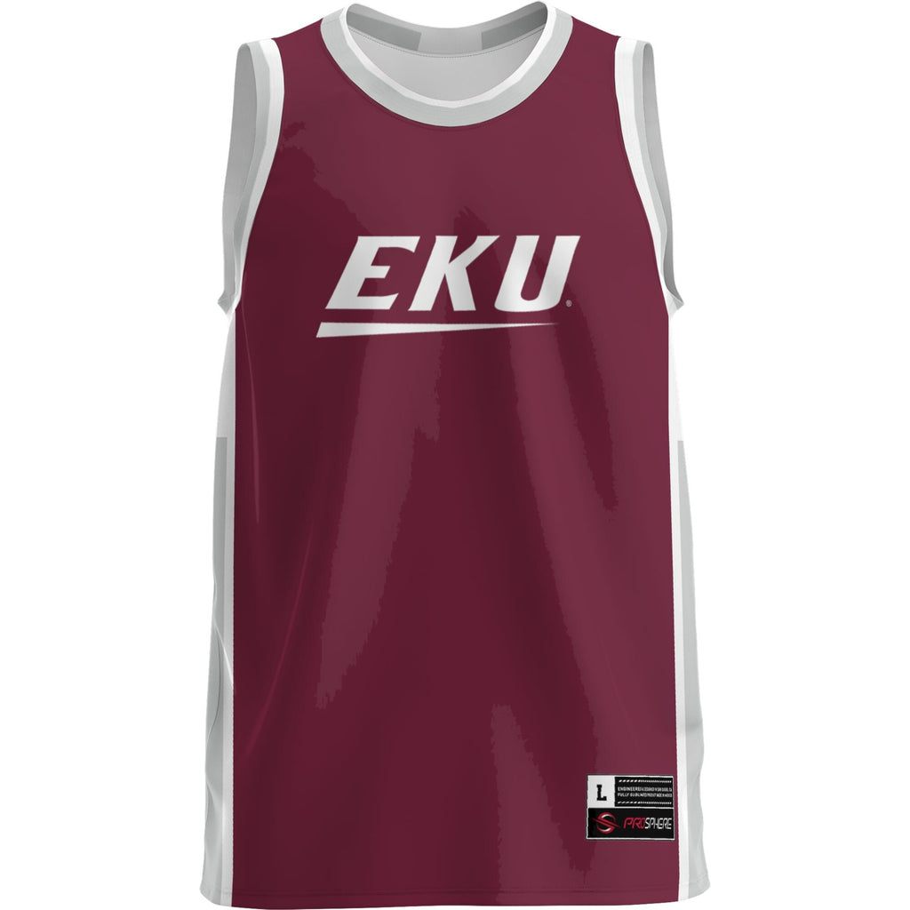 Eastern Kentucky Colonels Lightweight Basketball Jersey - Maroon product image 3, provided for visual reference and product