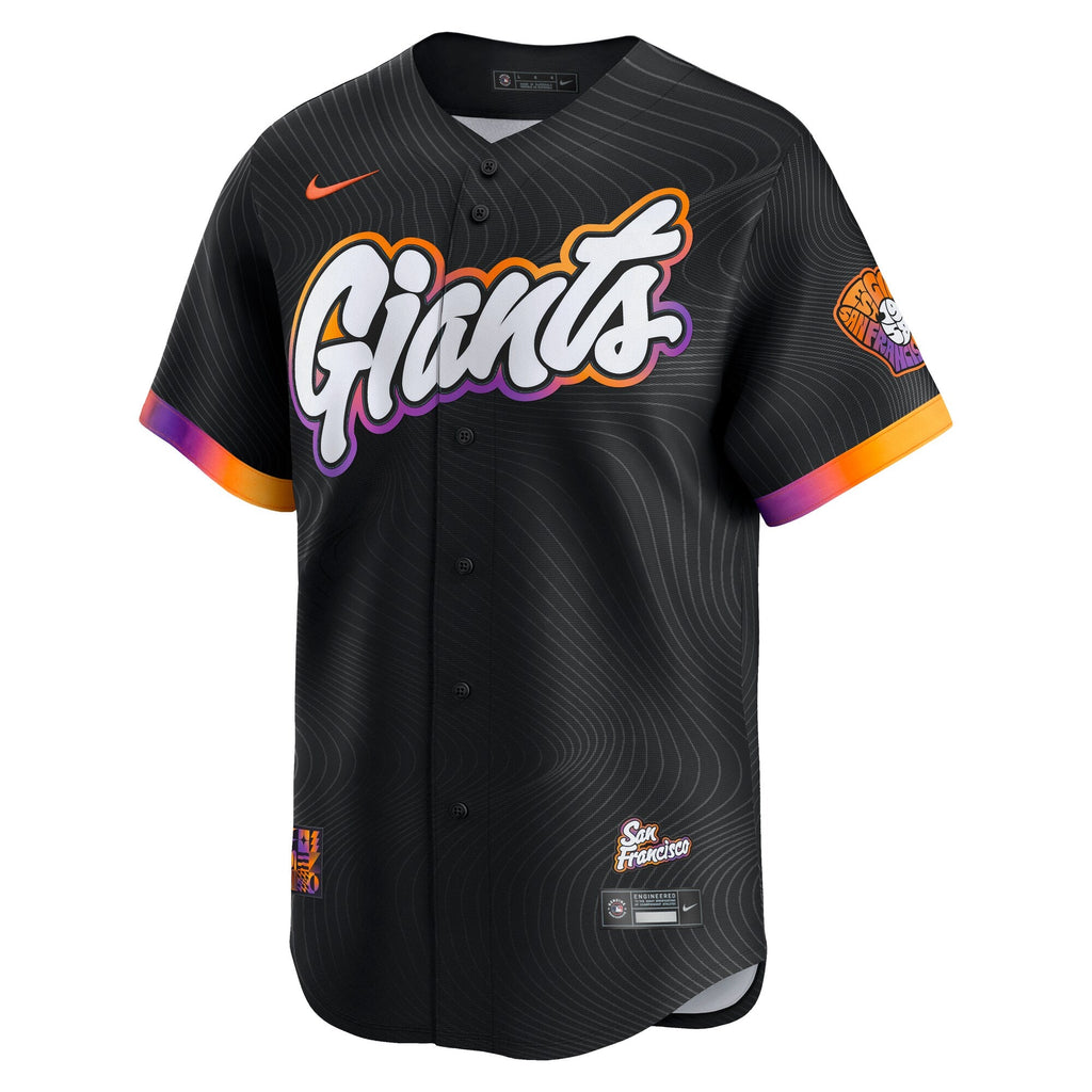 San Francisco Giants Anthracite 2025 City Connect Limited Jersey product image 2, provided for visual reference and product