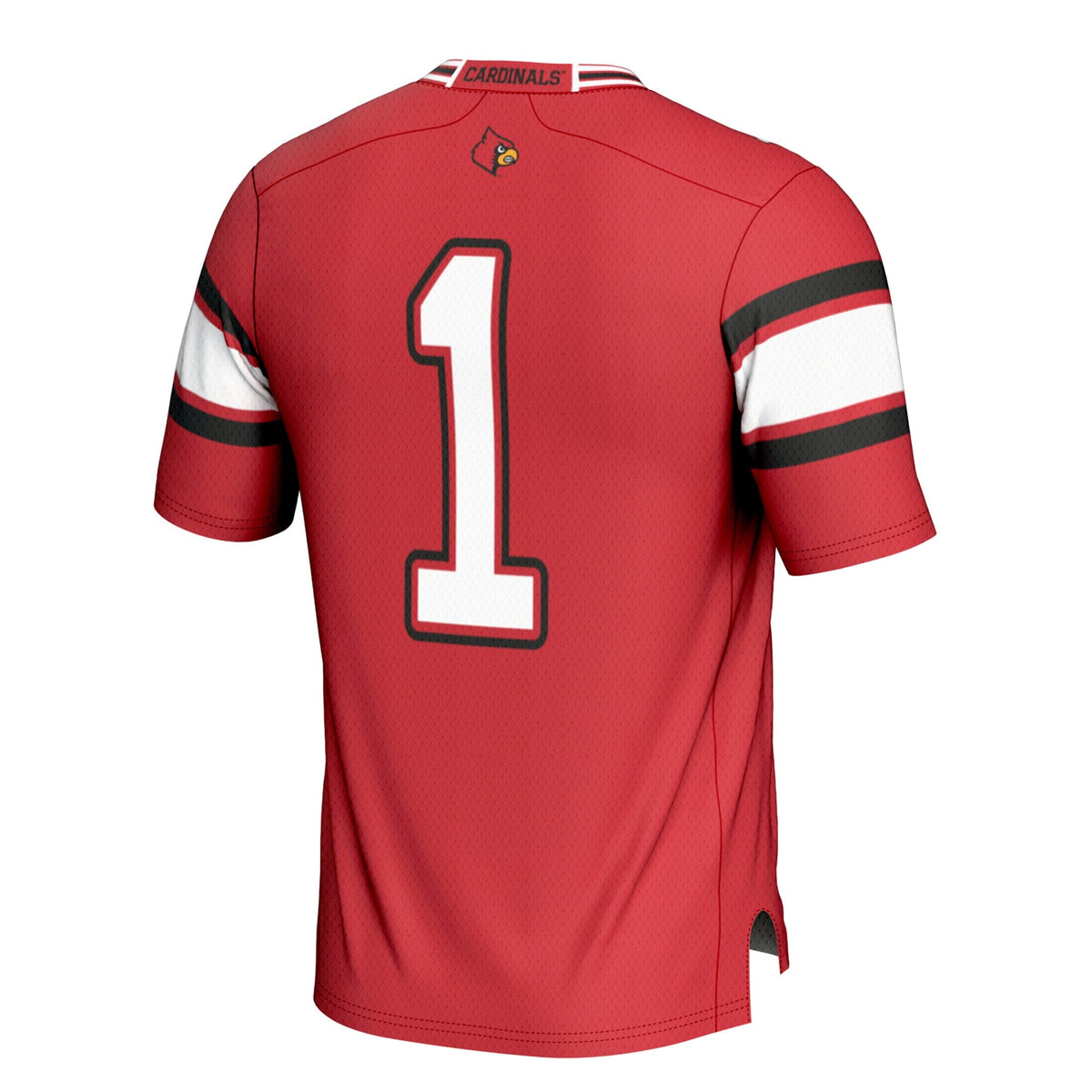 #1 Louisville Cardinals Football Jersey - Cardinal product image 4, provided for visual reference and product detail review
