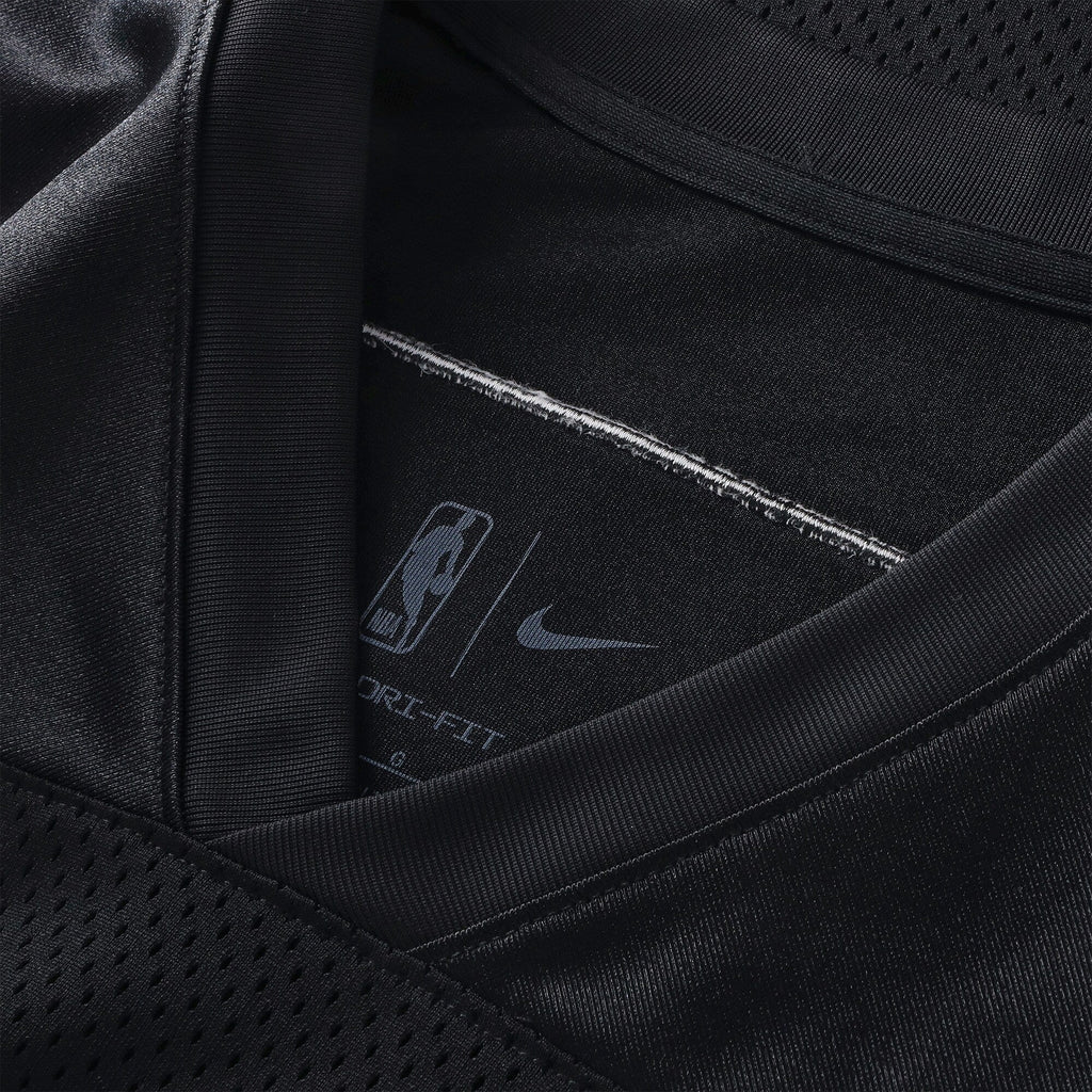 Los Angeles Lakers Courtside Football Jersey - Black product image 5, provided for visual reference and product detail review