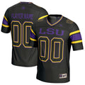 LSU Tigers NIL Pick-A-Player Football Jersey - Black product image 1, provided for visual reference and product detail review