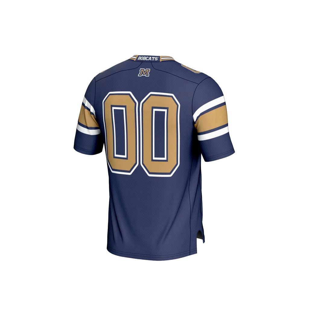 Montana State Bobcats Lightweight Football Fashion Jersey - Navy product image 4, provided for visual reference and product