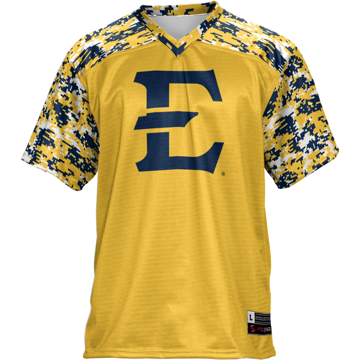 ETSU Buccaneers Football Jersey - Gold product image 3, provided for visual reference and product detail review