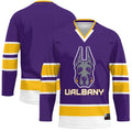 UAlbany Great Danes Hockey Jersey - Purple product image 1, provided for visual reference and product detail review