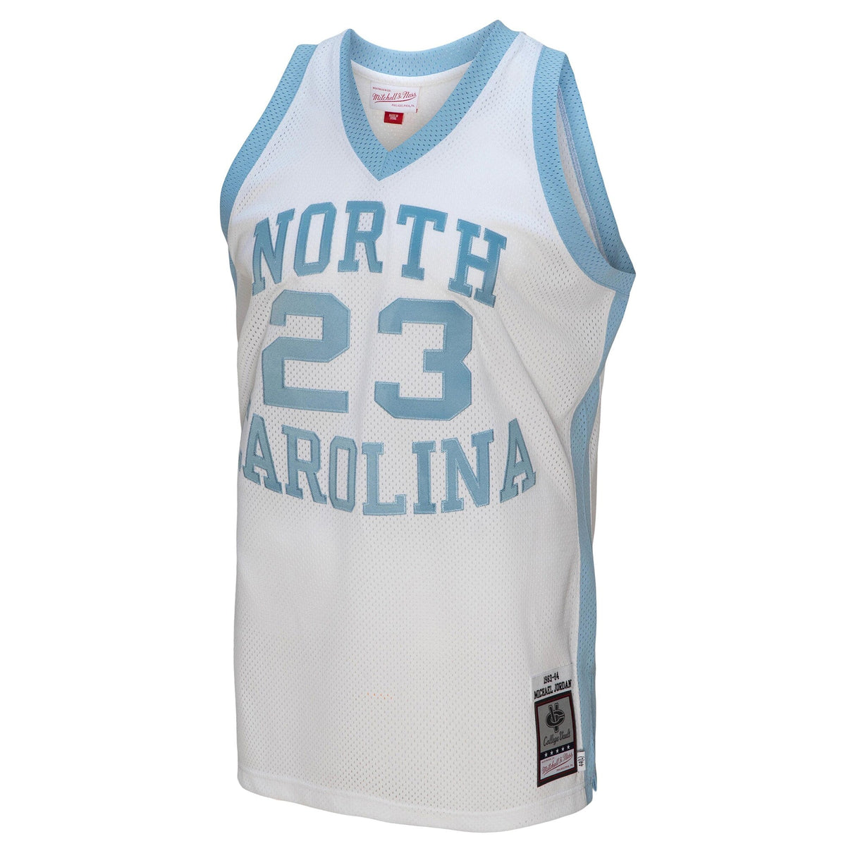 Michael Jordan North Carolina Tar Heels 1983/84 Authentic Retired Player Jersey - White product image 3, provided for visual