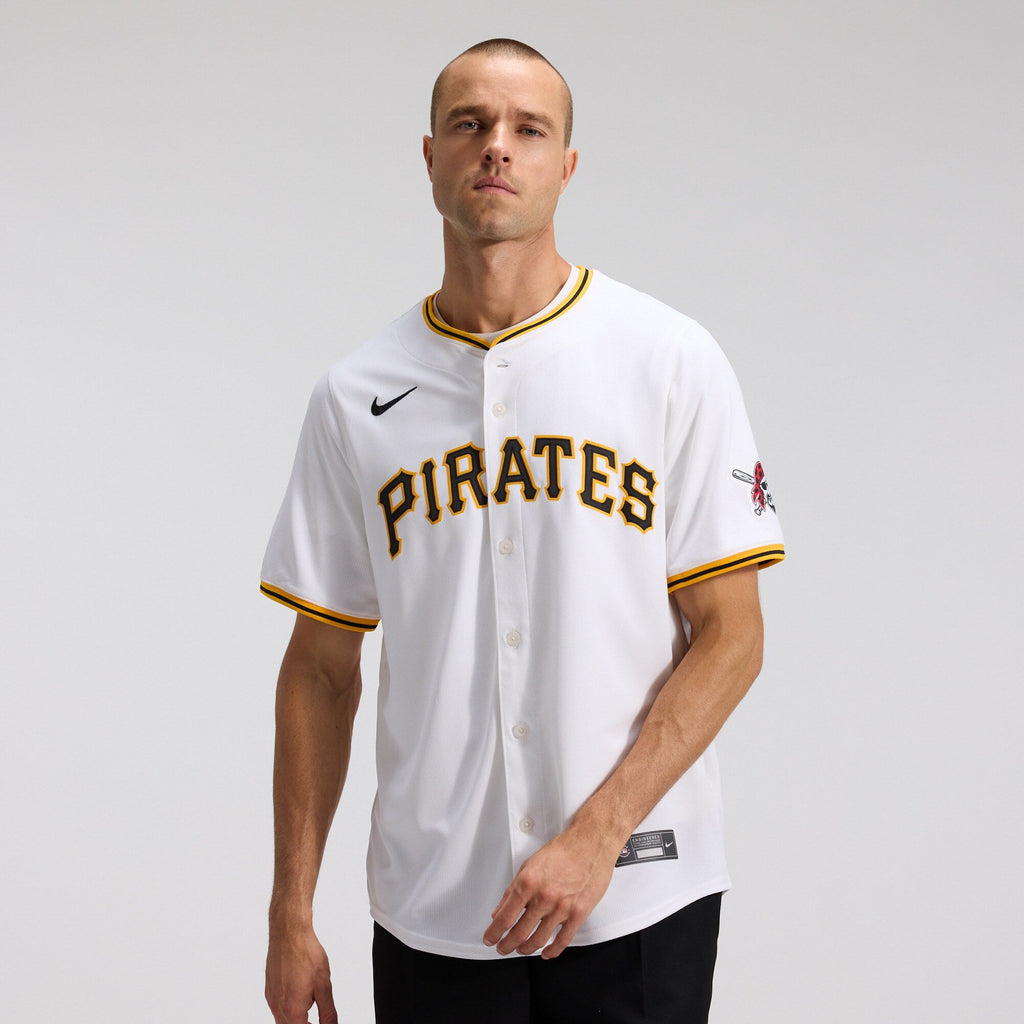 Pittsburgh Pirates White Home Limited Jersey product image 1, provided for visual reference and product detail review