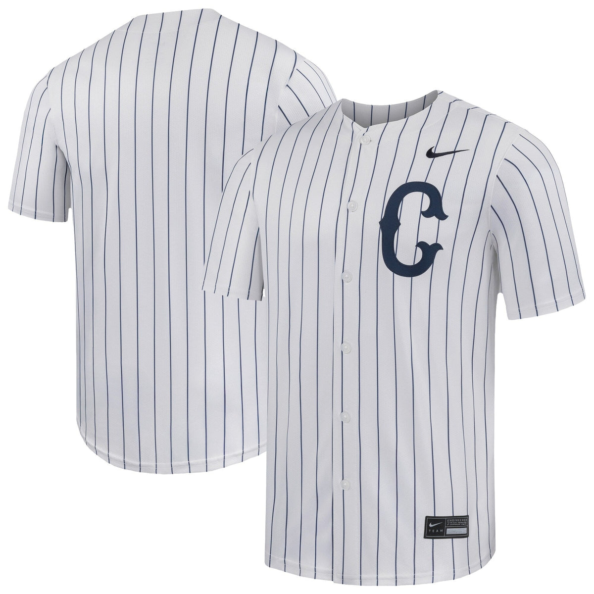 White UConn Huskies Limited Baseball Jersey product image 2, provided for visual reference and product detail review
