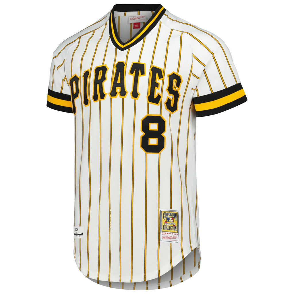 Pittsburgh Pirates Willie Stargell White Cooperstown Collection 1979 Authentic Jersey product image 3, provided for visual