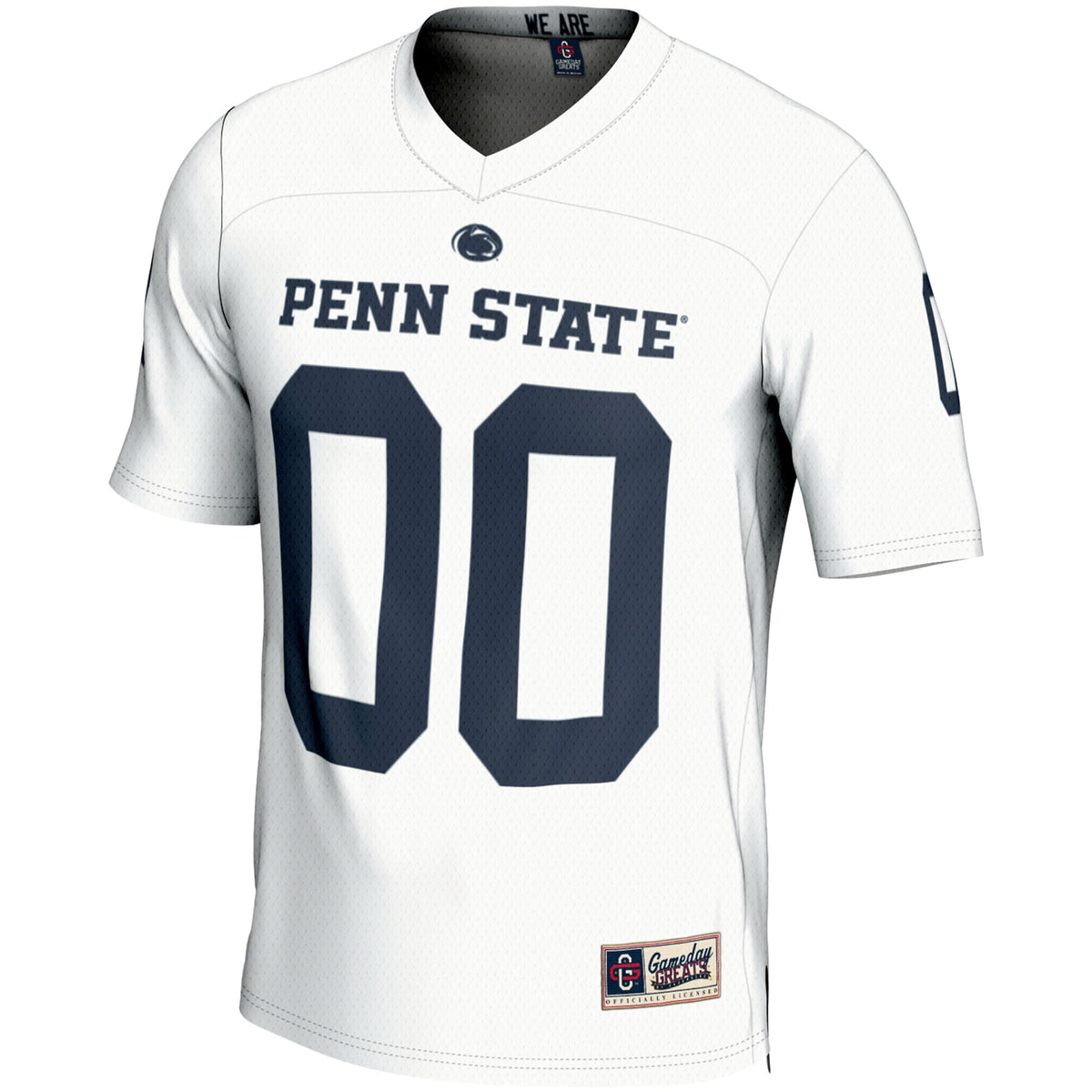 Penn State Nittany Lions NIL Pick-A-Player Football Jersey - White product image 3, provided for visual reference and