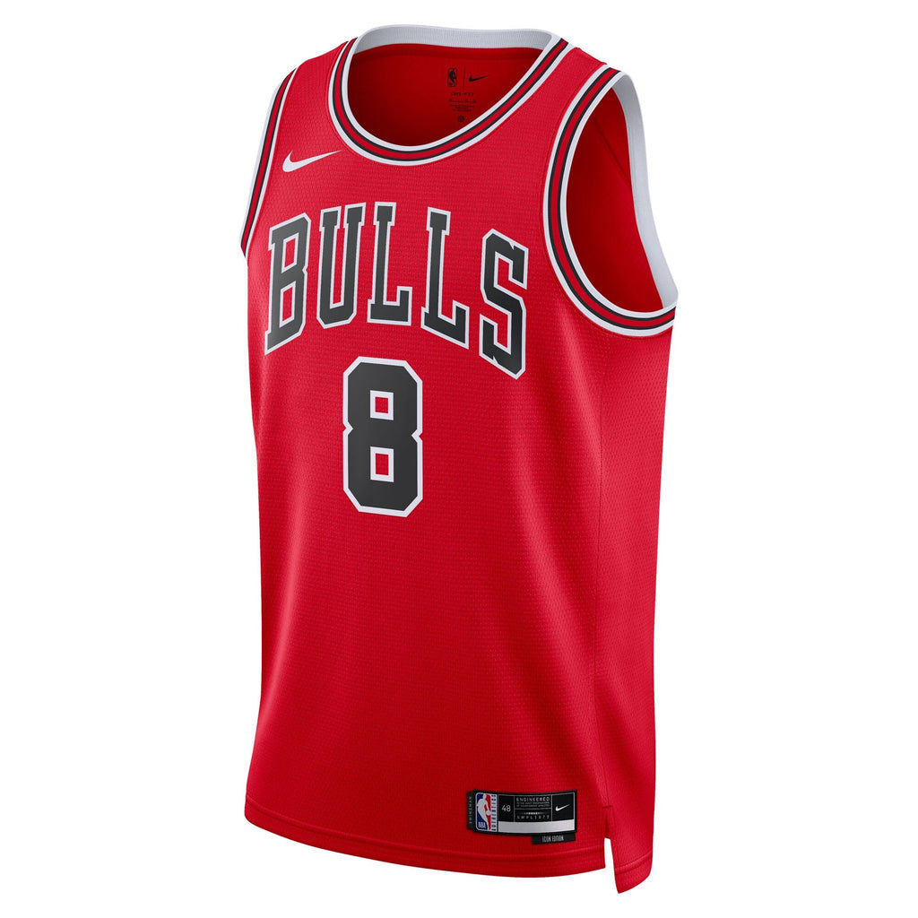 Chicago Bulls Icon Edition Swingman Jersey - Red - Yuki Kawamura product image 3, provided for visual reference and product