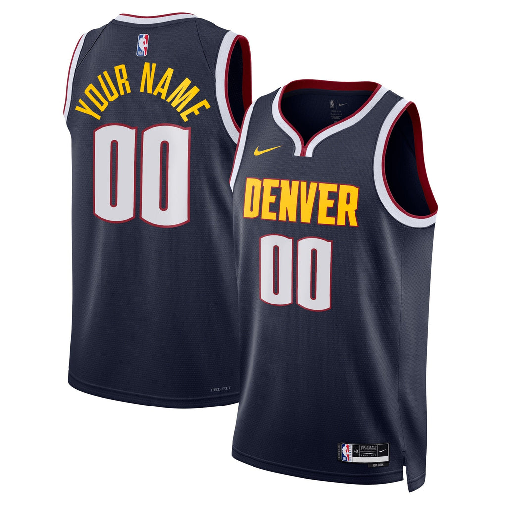 Denver Nuggets Icon Swingman Jersey - Custom product image 1, provided for visual reference and product detail review