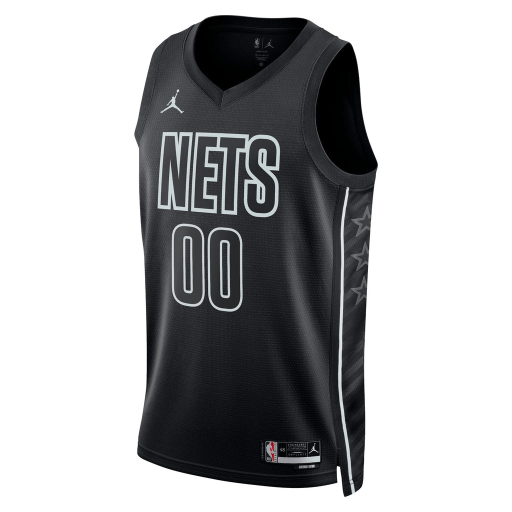 Brooklyn Nets Statement Swingman Jersey - Custom product image 2, provided for visual reference and product detail review