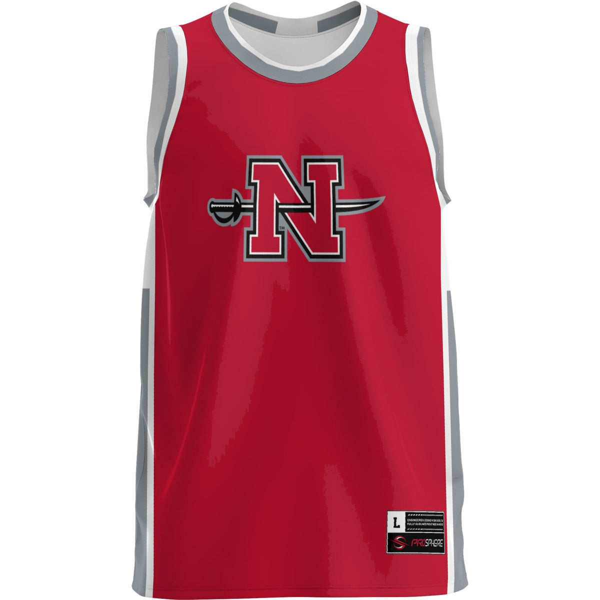 Nicholls State Colonels Lightweight Basketball Jersey - Red product image 3, provided for visual reference and product