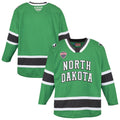 North Dakota Replica Hockey Jersey - Kelly Green product image 1, provided for visual reference and product detail review