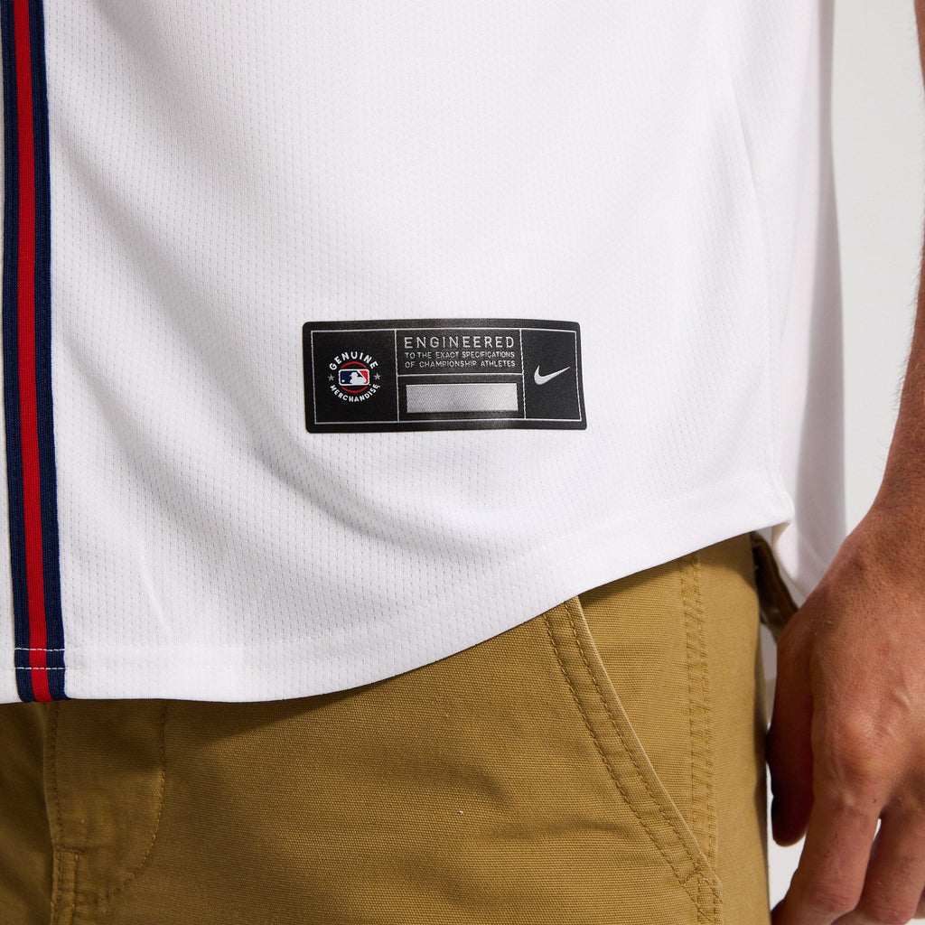 Atlanta Braves White Home Limited Jersey product image 3, provided for visual reference and product detail review