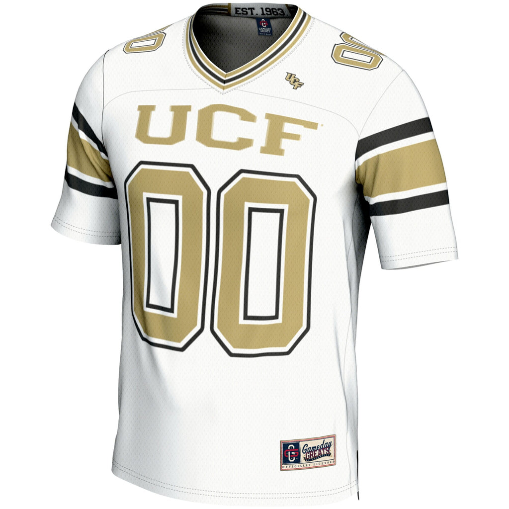 UCF Knights NIL Pick-A-Player Football Jersey - White product image 3, provided for visual reference and product detail