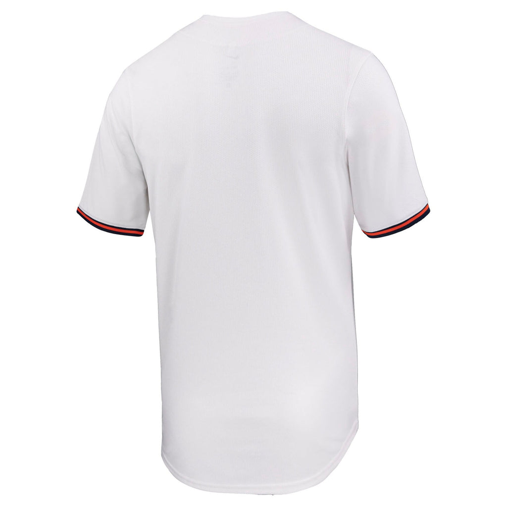 White Virginia Cavaliers Limited Baseball Jersey product image 4, provided for visual reference and product detail review