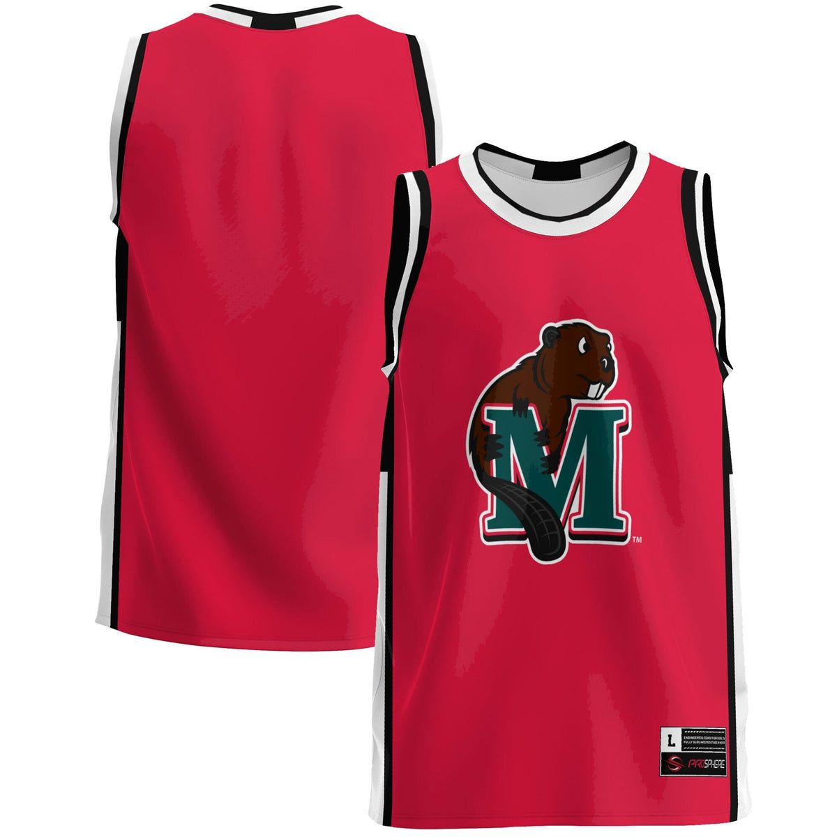 Minot State Beavers Lightweight Basketball Jersey - Red product image 1, provided for visual reference and product detail