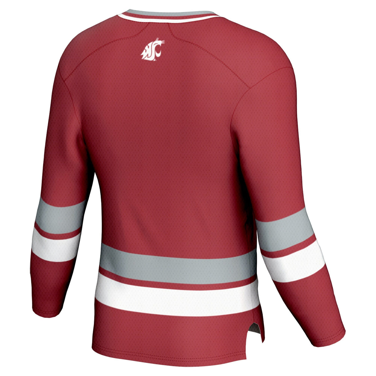 Washington State Cougars Spirit Hockey Jersey - Crimson product image 4, provided for visual reference and product detail