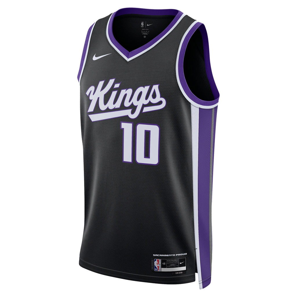 Sacramento Kings Icon Edition Swingman Jersey - Black - DeMar DeRozan product image 3, provided for visual reference and