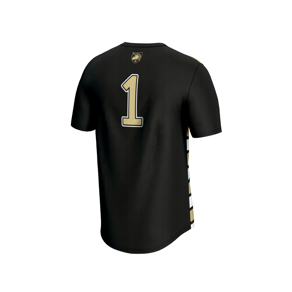 #1 Army Black Knights Lightweight Soccer Fashion Jersey - Black product image 4, provided for visual reference and product
