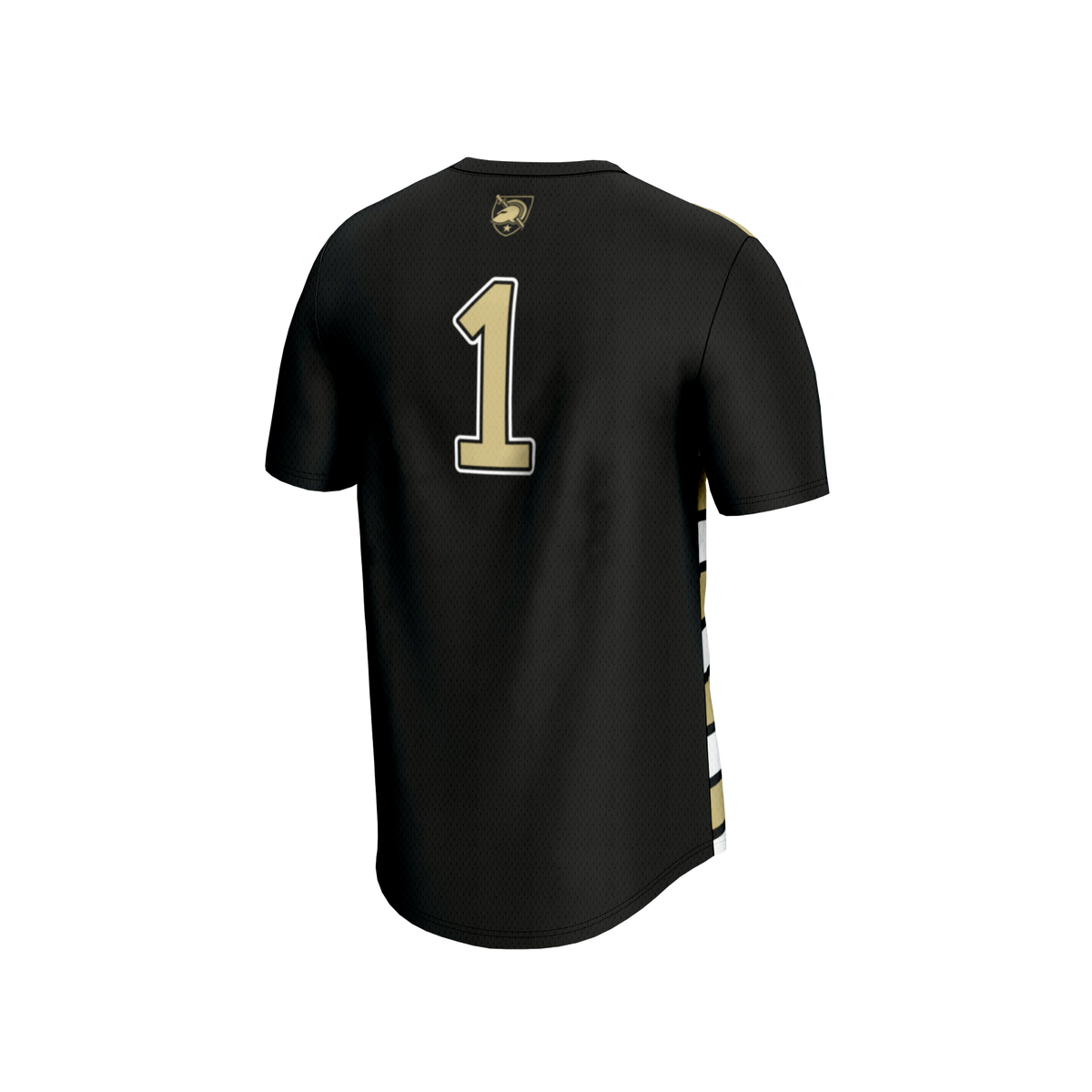 #1 Army Black Knights Lightweight Soccer Fashion Jersey - Black product image 4, provided for visual reference and product
