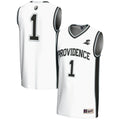 #1 Providence Friars Lightweight Basketball Jersey - White product image 1, provided for visual reference and product detail