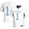 #1 North Carolina Tar Heels Lightweight Lacrosse Jersey - White product image 1, provided for visual reference and product