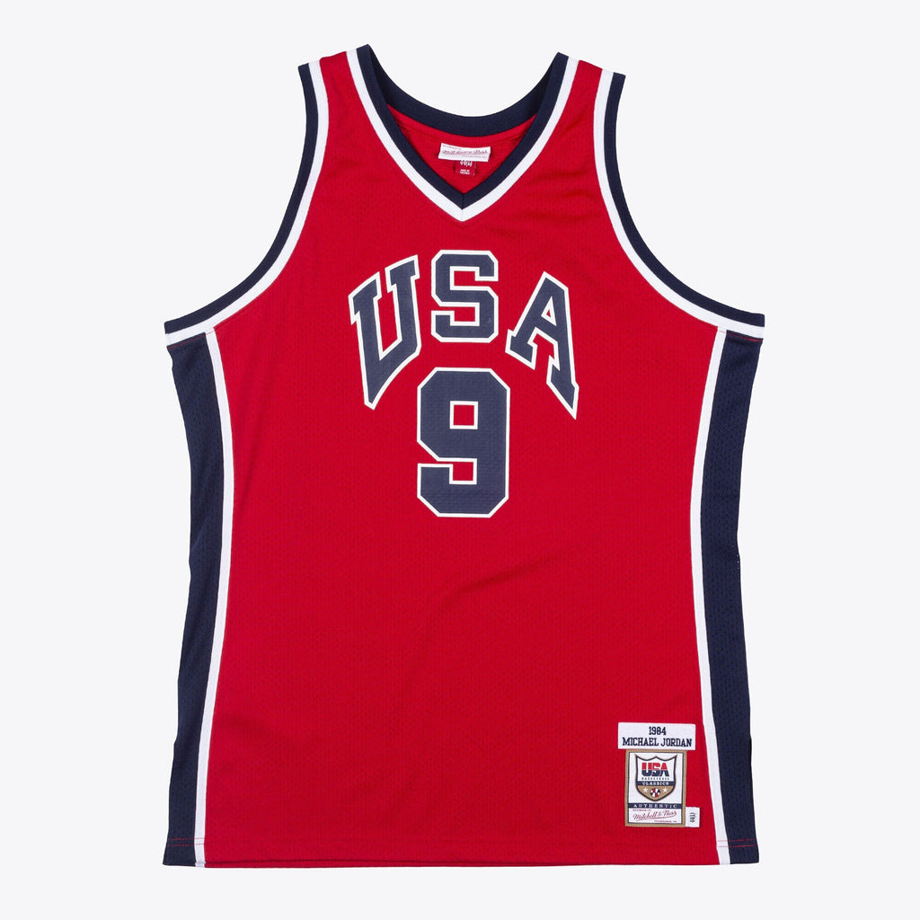 USA Basketball Authentic Jersey Michael Jordan 1984 product image 1, provided for visual reference and product detail review