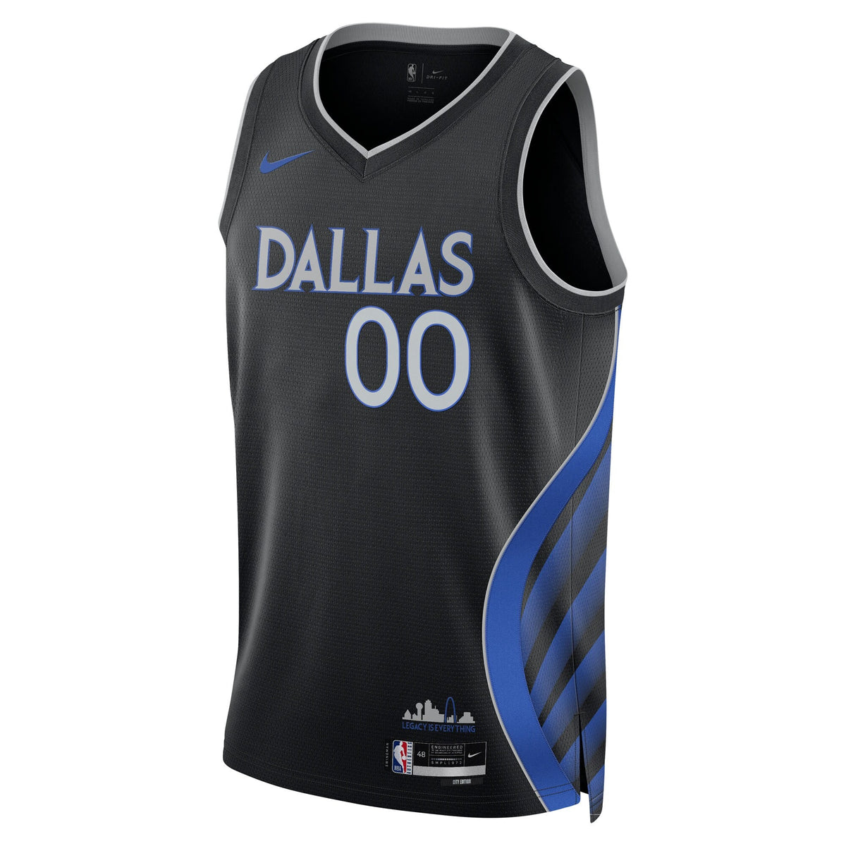 Dallas Mavericks 2025/26 City Edition Swingman Jersey - Custom product image 3, provided for visual reference and product