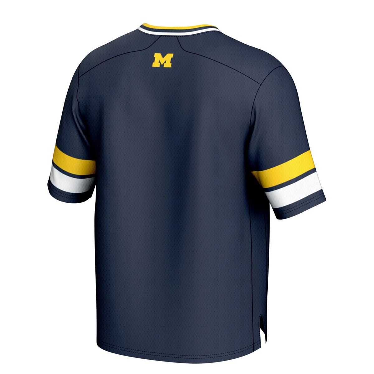 Michigan Wolverines Spirit Football Jersey - Navy product image 4, provided for visual reference and product detail review