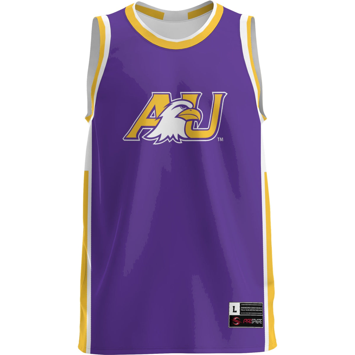 Ashland Eagles Lightweight Basketball Jersey - Purple product image 3, provided for visual reference and product detail